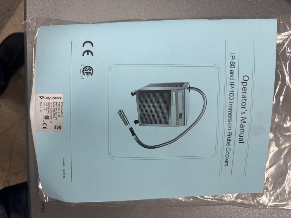 Polyscience IP-80 Low Temperature Coil Probe - Immersion Probe