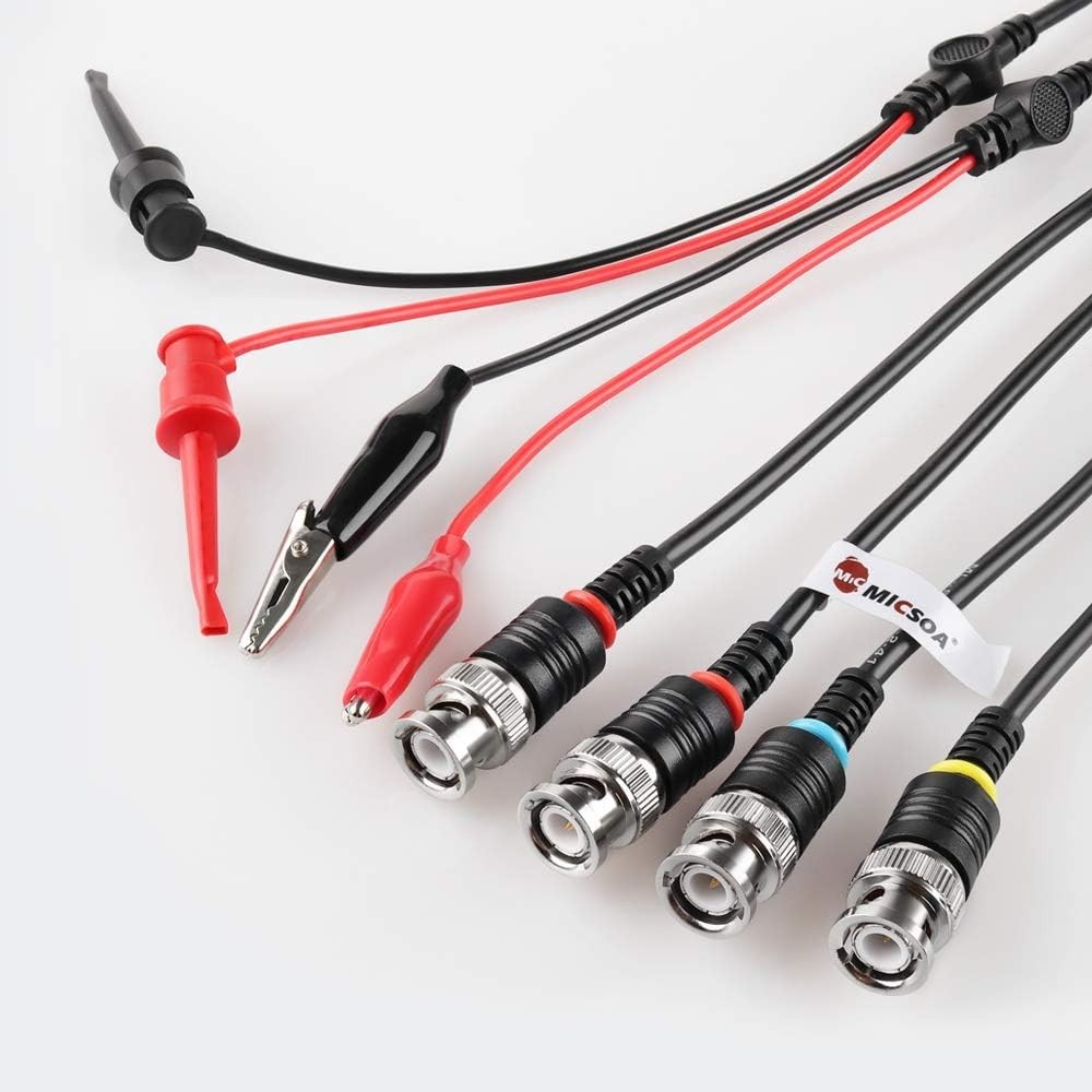 Expandable BNC Lead Set - Ideal for Oscilloscopes & Signal Generators