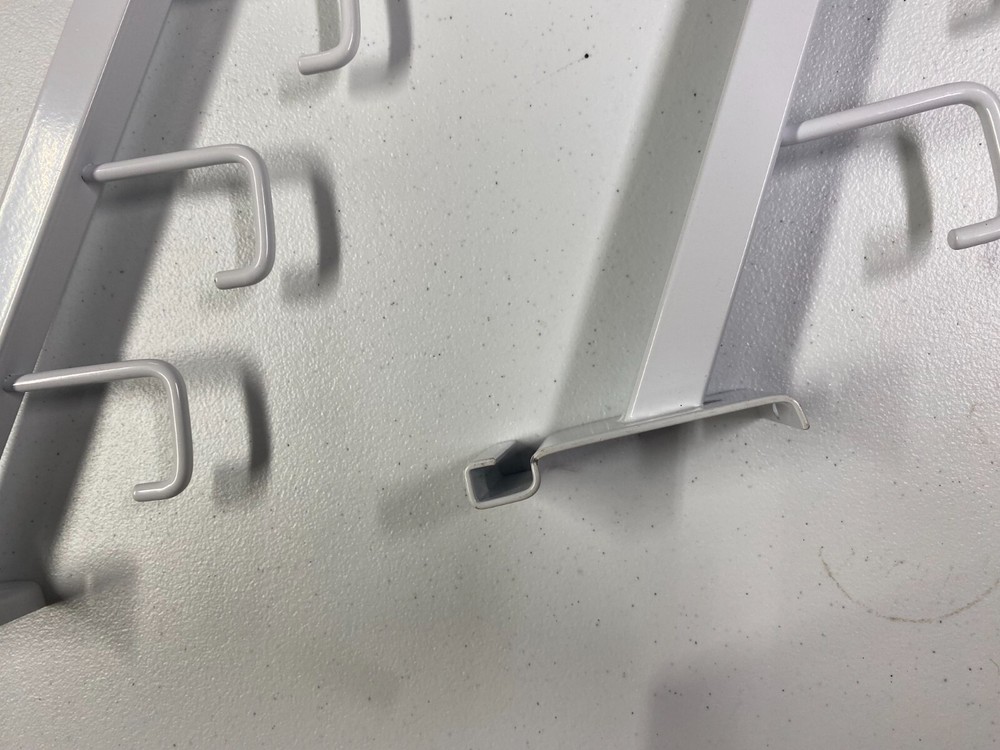 Gridwall Waterfall Hooks Hangers Display Stand Grid Rack 5 hooks