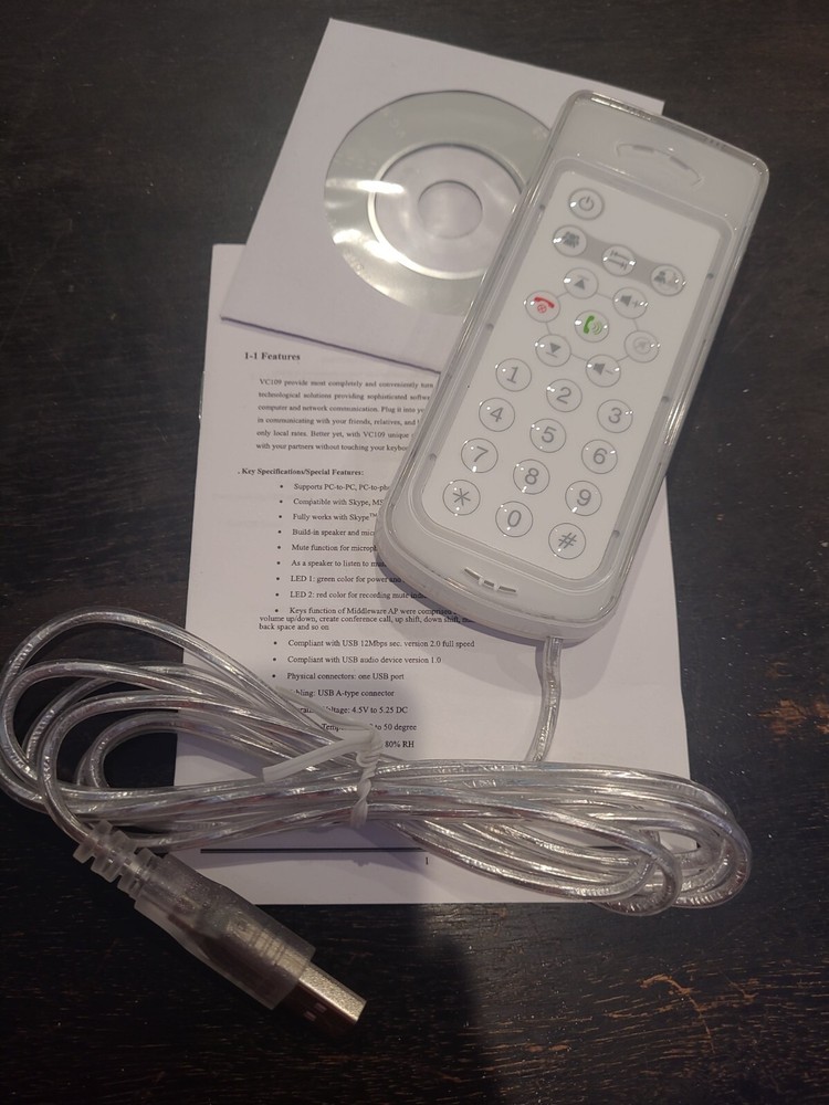 USB Internet Phone Model VC109