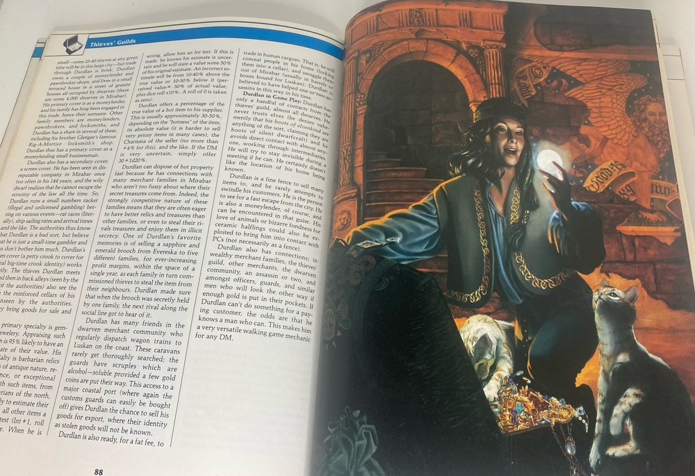 Advanced Dungeons & Dragons Complete Thief's Handbook PHBR2 1993