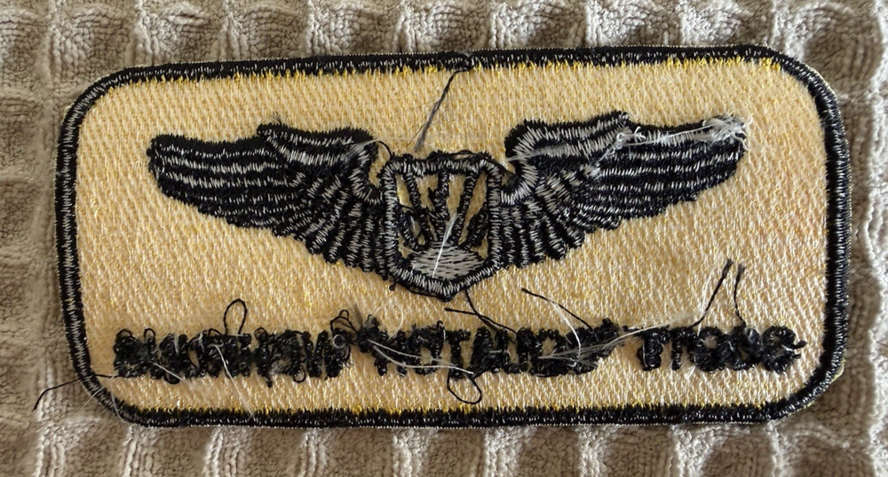 USAF Flight Crew Name Tag Patch Wehrung