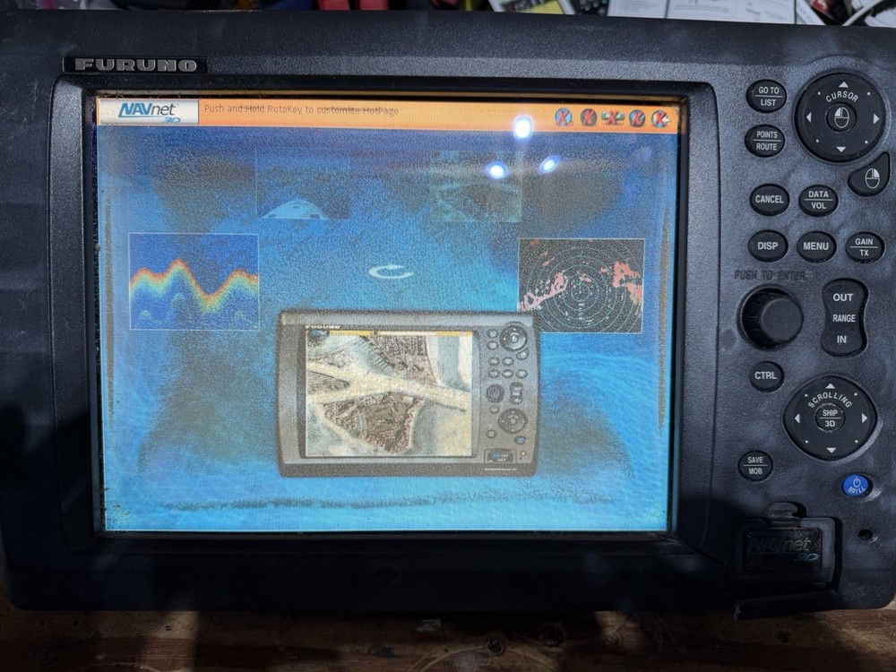 Furuno MFD12 12" Multi Function Display Navigation System NavNet 3D GPS