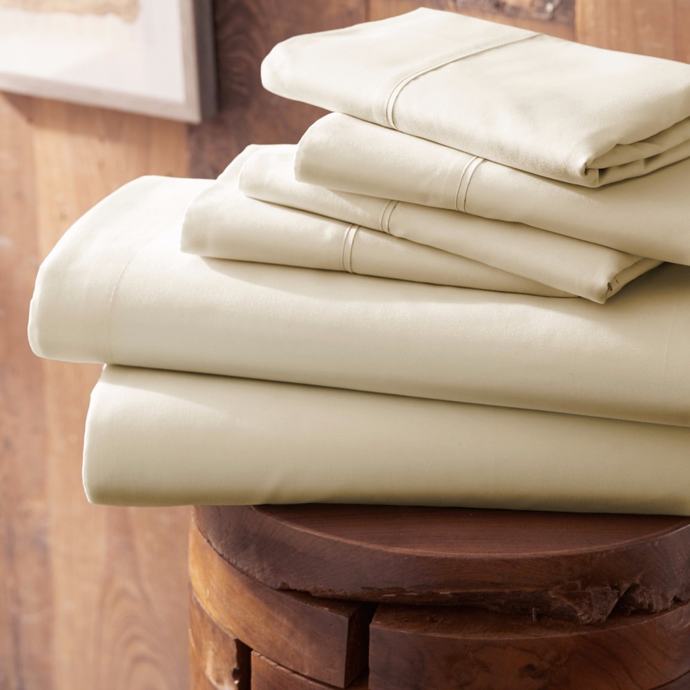 6PC Bed Sheets Super Soft Luxury by Kaycie Gray