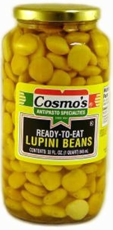 Cosmo's - Lupini Beans, (1)- 32 oz. Jar