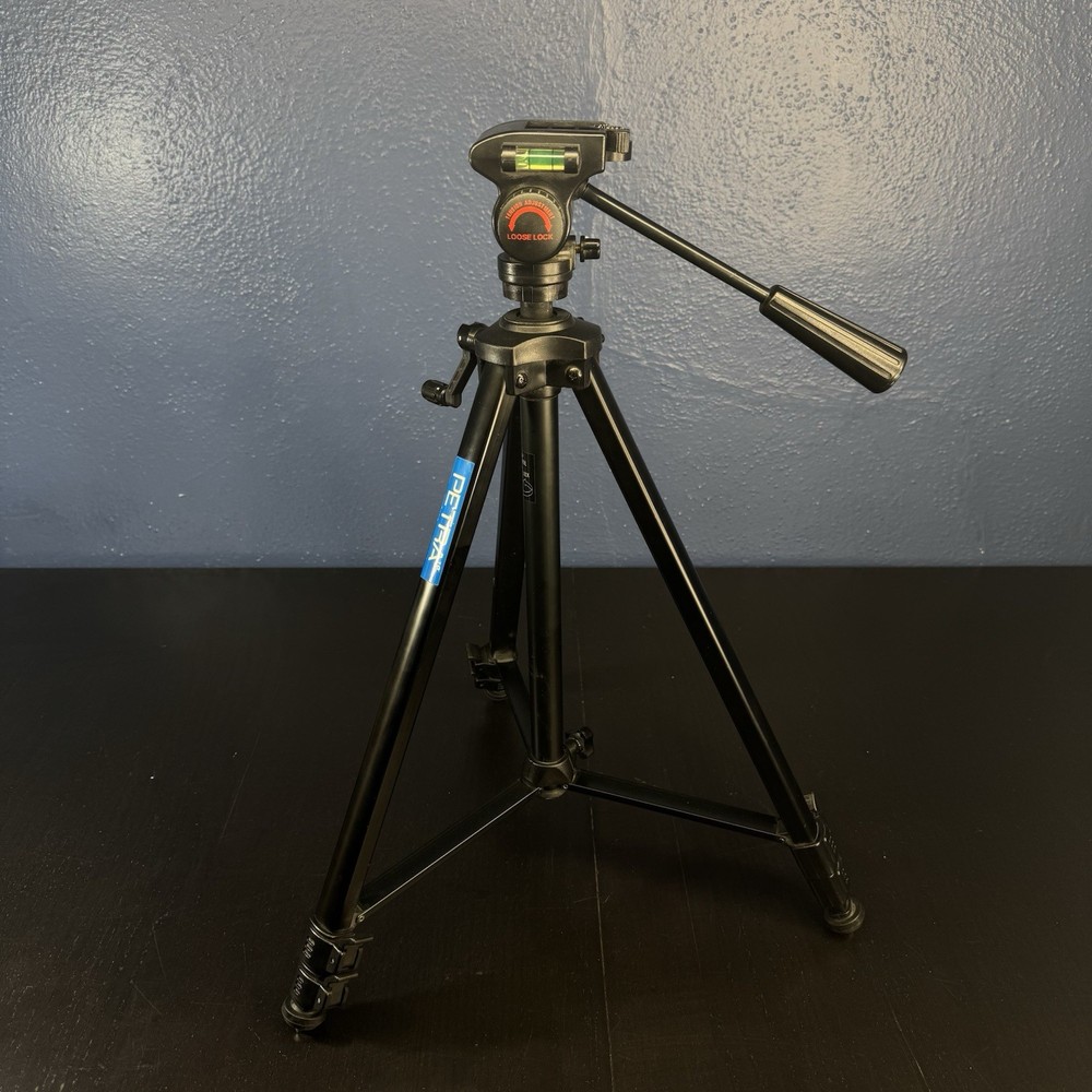 Fluid Petra Tripod Extendable Adjustable Camera Video Recorder Fold Up Tripod
