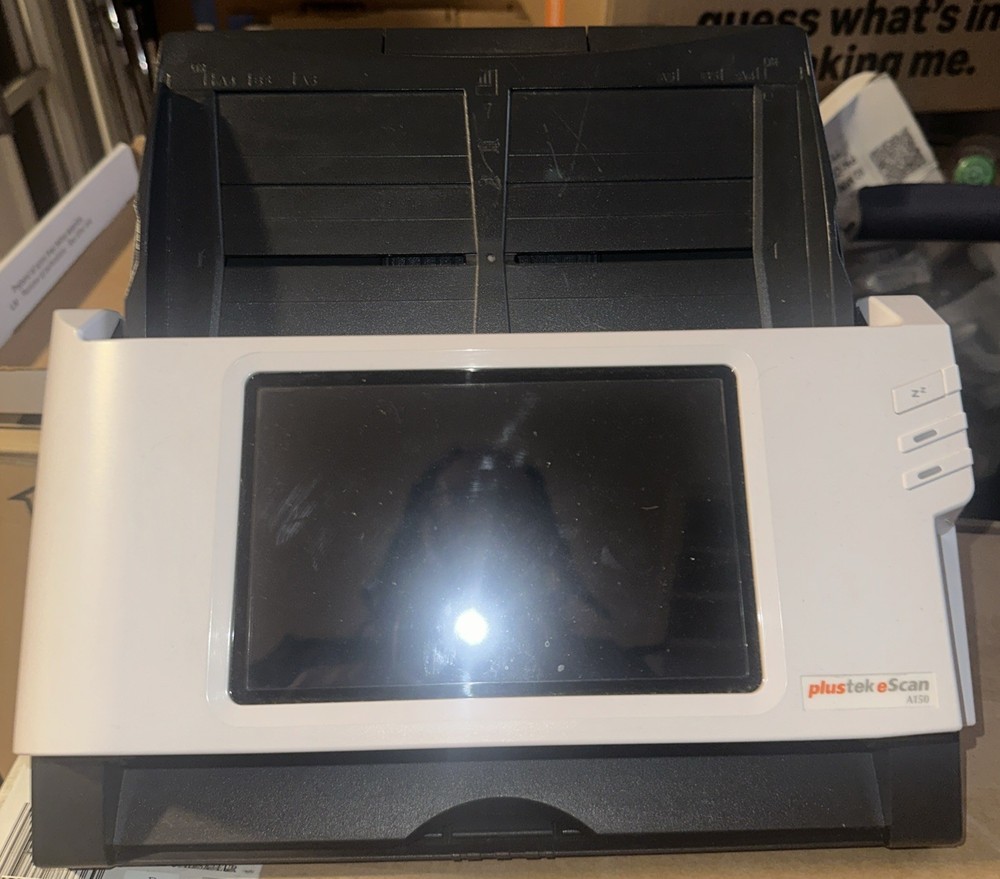PLUSTEK eScan A150 Document Scanner PLEASE READ FIRST