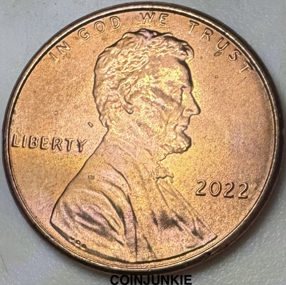 2022 Lincoln Shield Cent-STRIKE THROUGH ON SHIELD-MS CONDITION-MUST SEE! 🔥