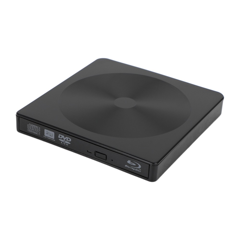 USB 3.0 External DVD Drive BD Player Read/Write 2IN1 Portable Burner US