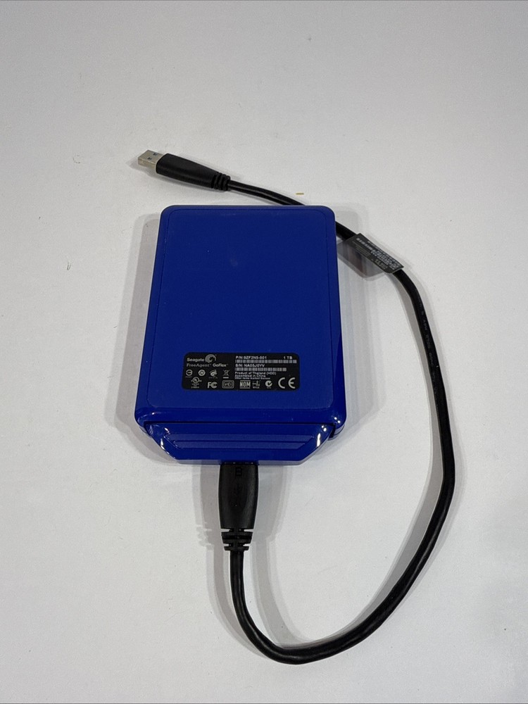 Seagate FreeAgent Go 320GB Blue w/ usb cable