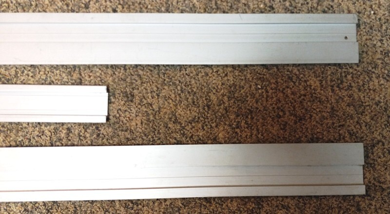Strate-Cut Universal Cutting Guide Two 51" Sections 8' 6" Total Length