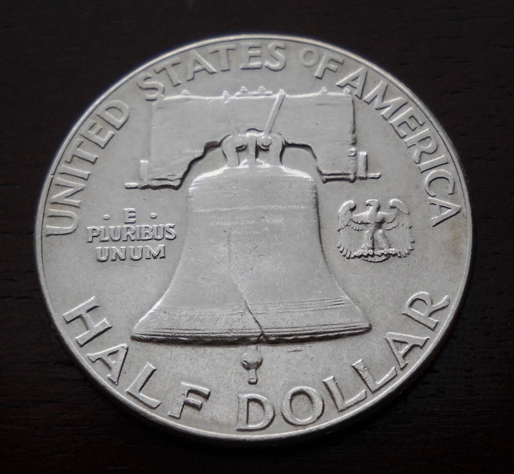 1950 Benjamin Franklin Half Dollar BU Uncirculated 90% Silver Coin