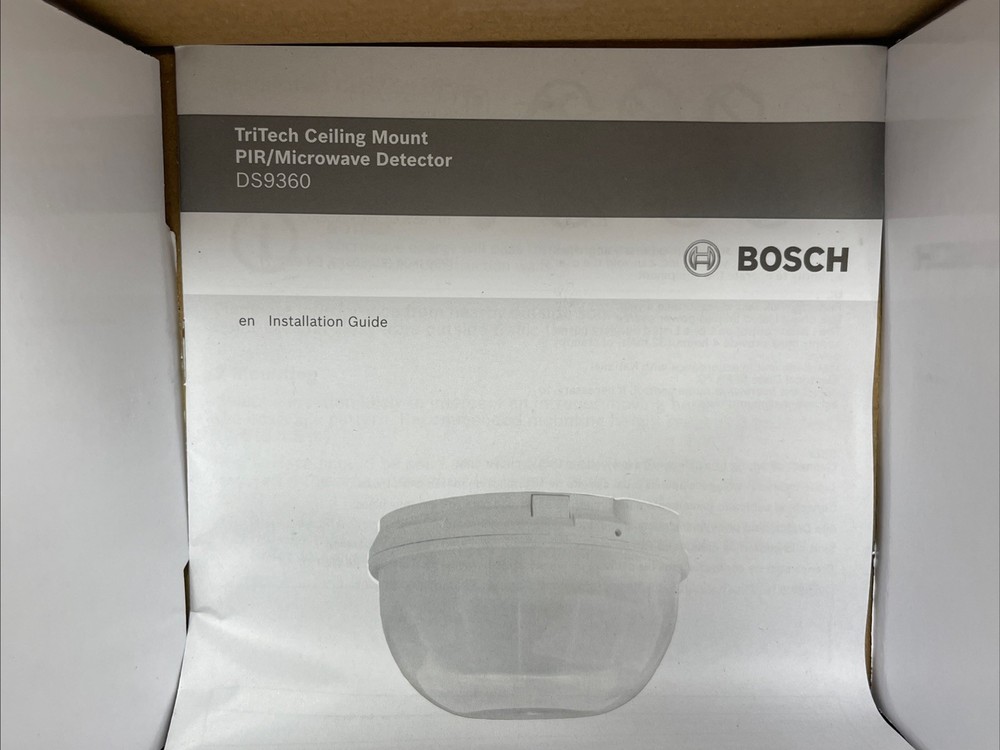 Bosch DS9360 Panoramic TriTech PIR Microwave Detector (G2)