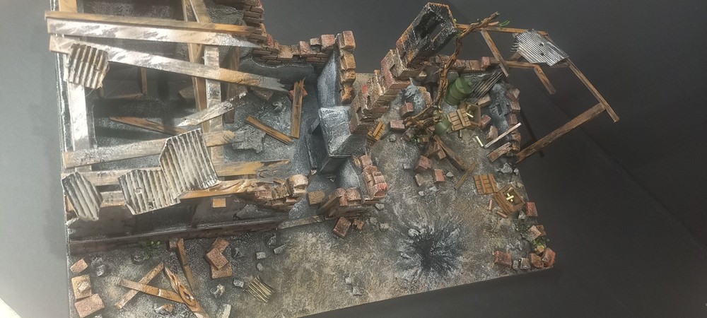 WW II diorama 1/18