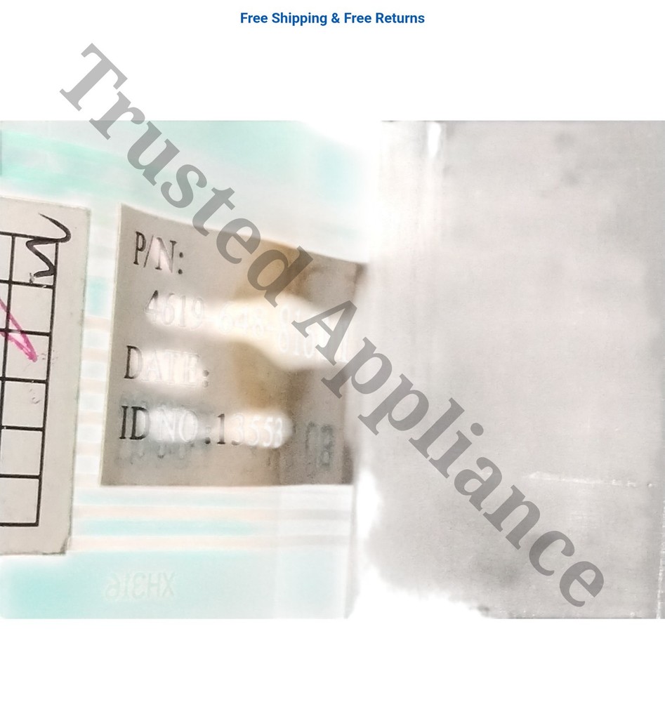 Microwave Control Panel Console 8206366 BLACK