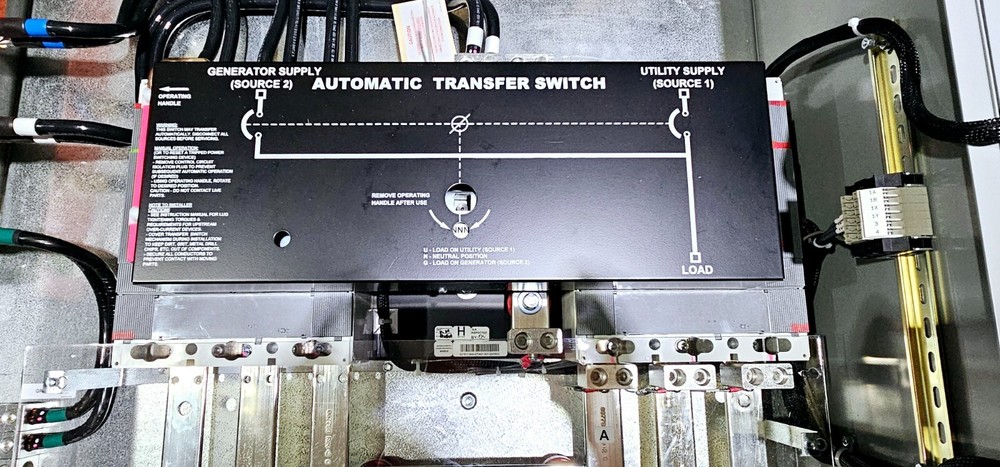 NEW - Thomson Power 400A Manual Transfer Switch TS 873A0400A2CE7DKKBA