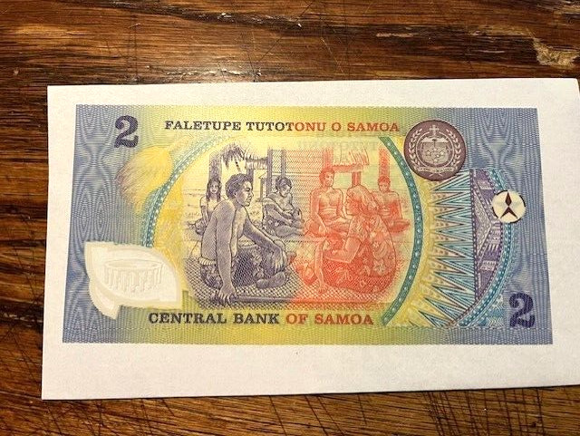 ND (2003-09) Western Samoa 2 Tala/Polymer Note/AAF/CU #12610