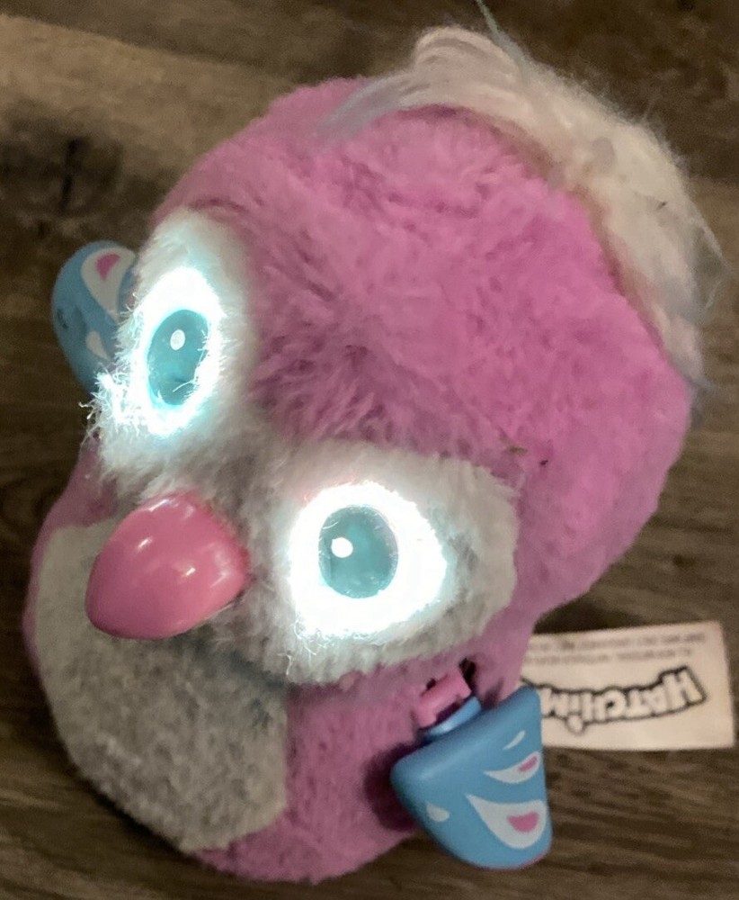 Hatchimals Interactive Penguala Penguin, Pink/White Spin Master Tested Works EUC