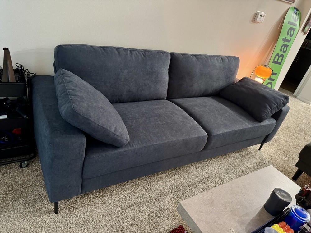 Brand New Modern Navy Couch 84.3”