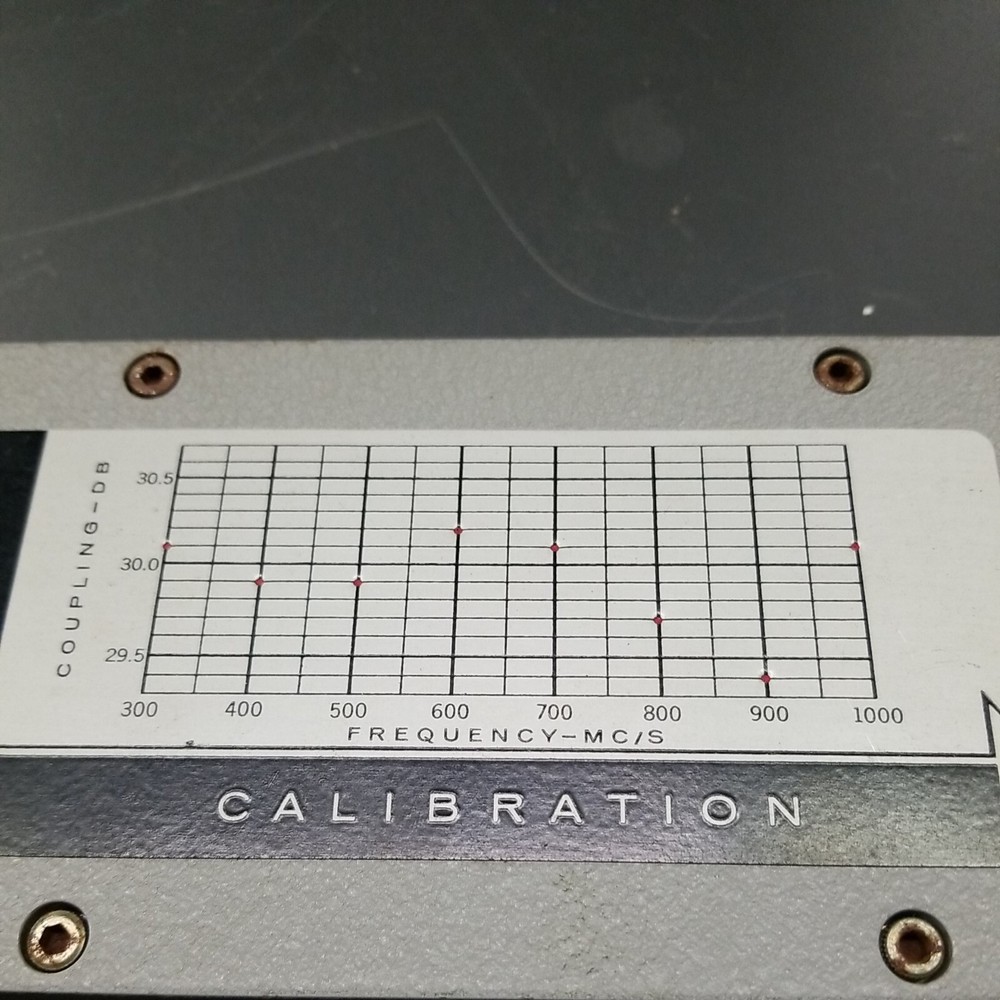 PRD Electronics Type 430-30 RF Microwave Directional Coupler