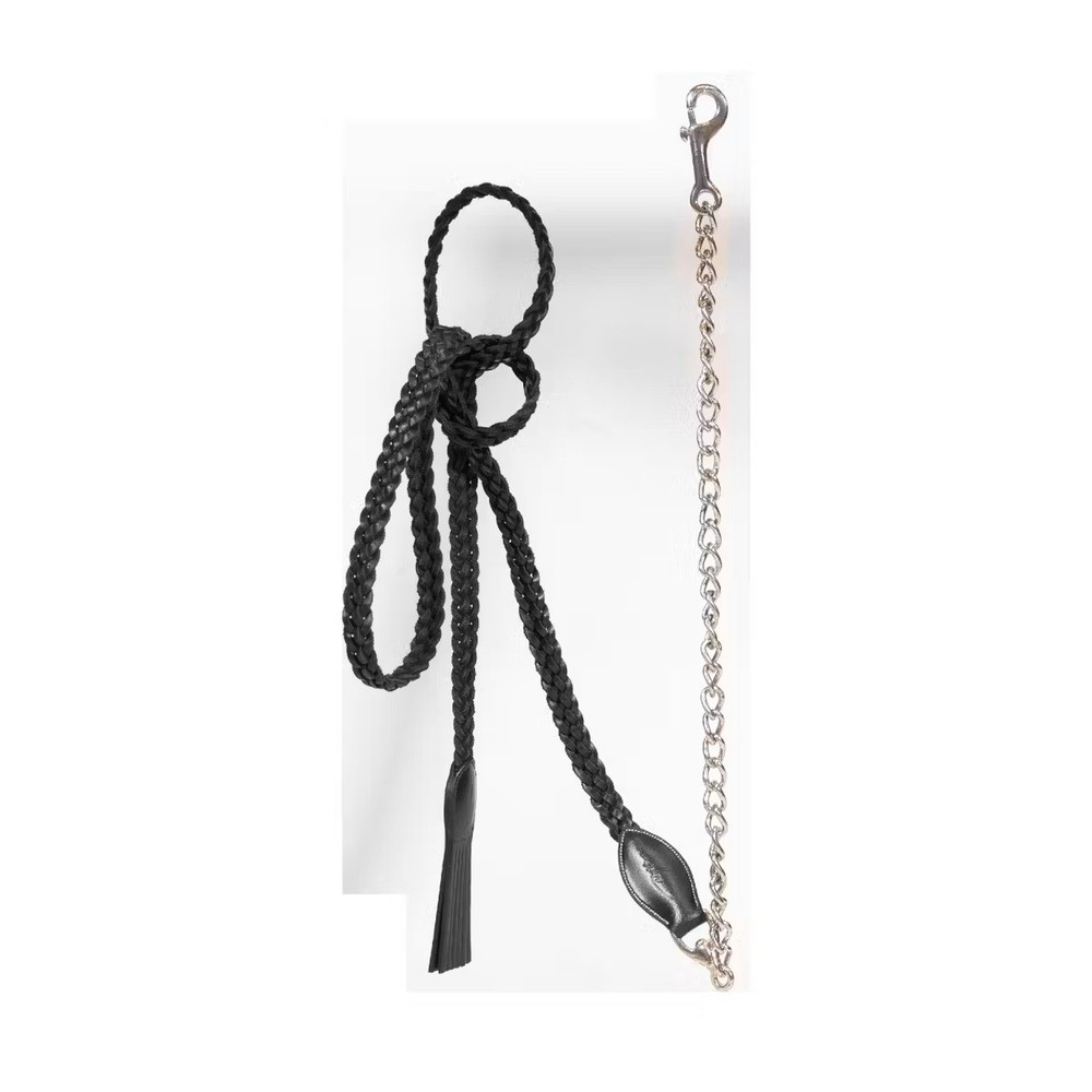 Dion Plaited Lead Rope & Chain