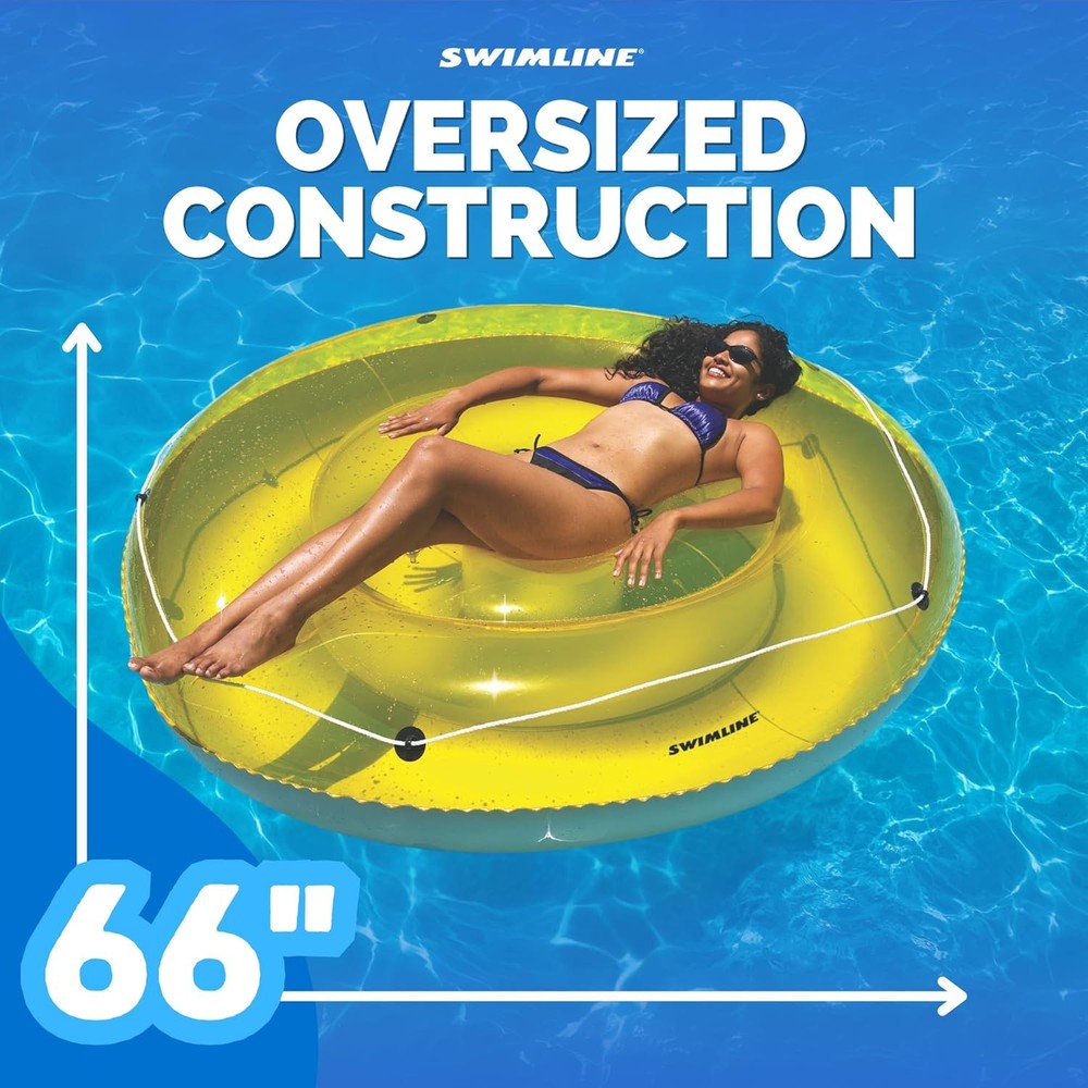 Humongous 72'' Inflatable Pool Island