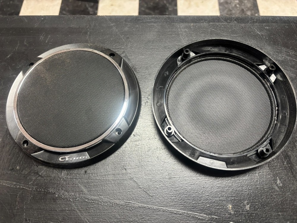 6.5" CT Sounds Grill Covers 1 Pair
