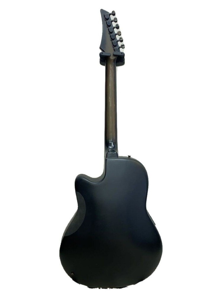 MORRIS ELEACO Tornado ECLIPSE DZ Black 6 String 9V Battery x1 Used