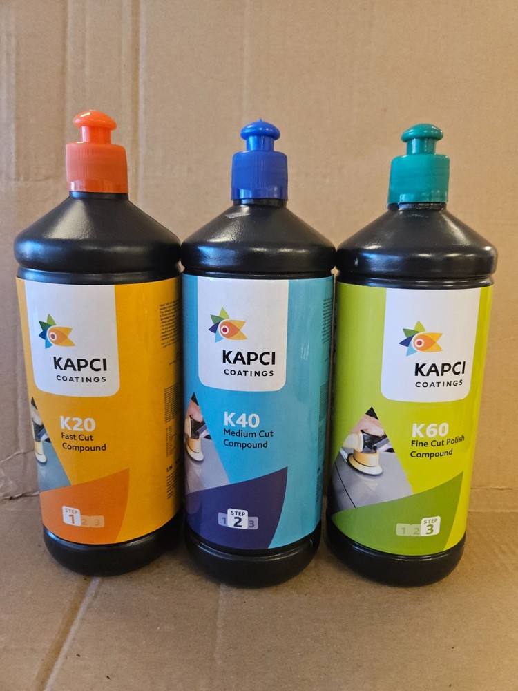 KAPCI  COMPOUND POLISH SET  1+ 2+3
