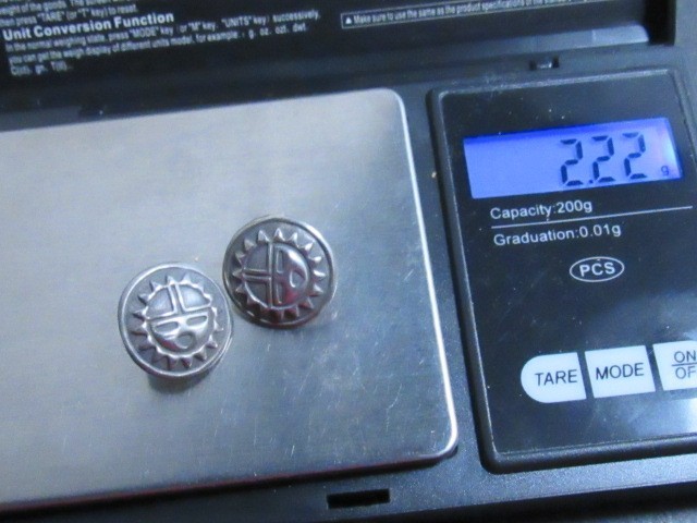native American sterling earrings