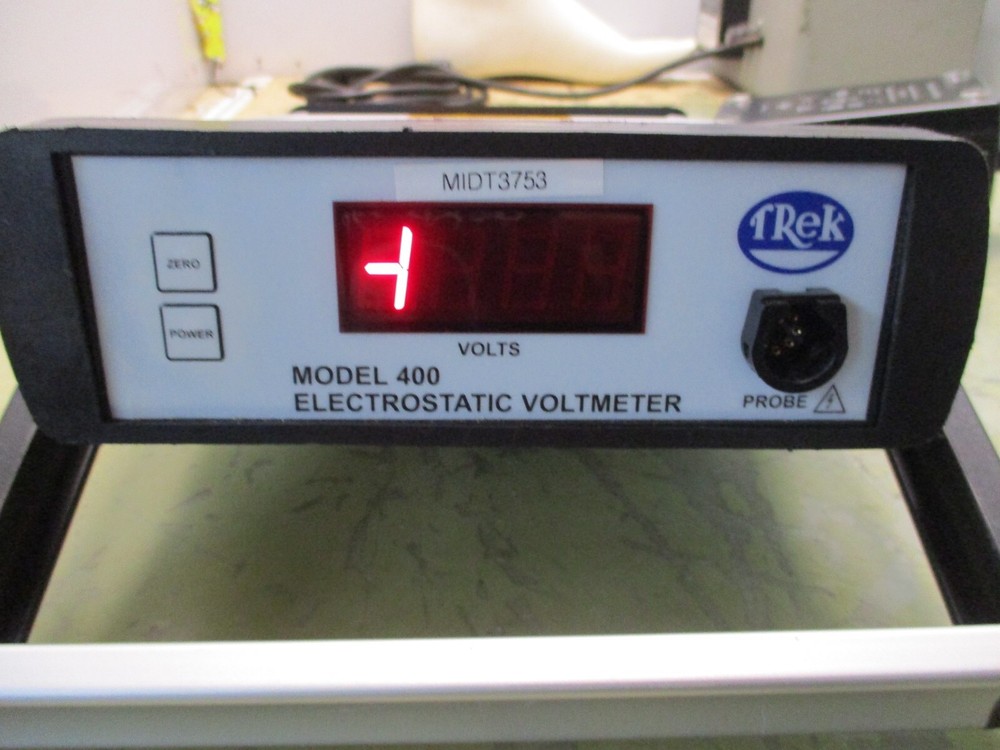trek model 400-1-ce electrostatic voltmeter [3A-27.5]