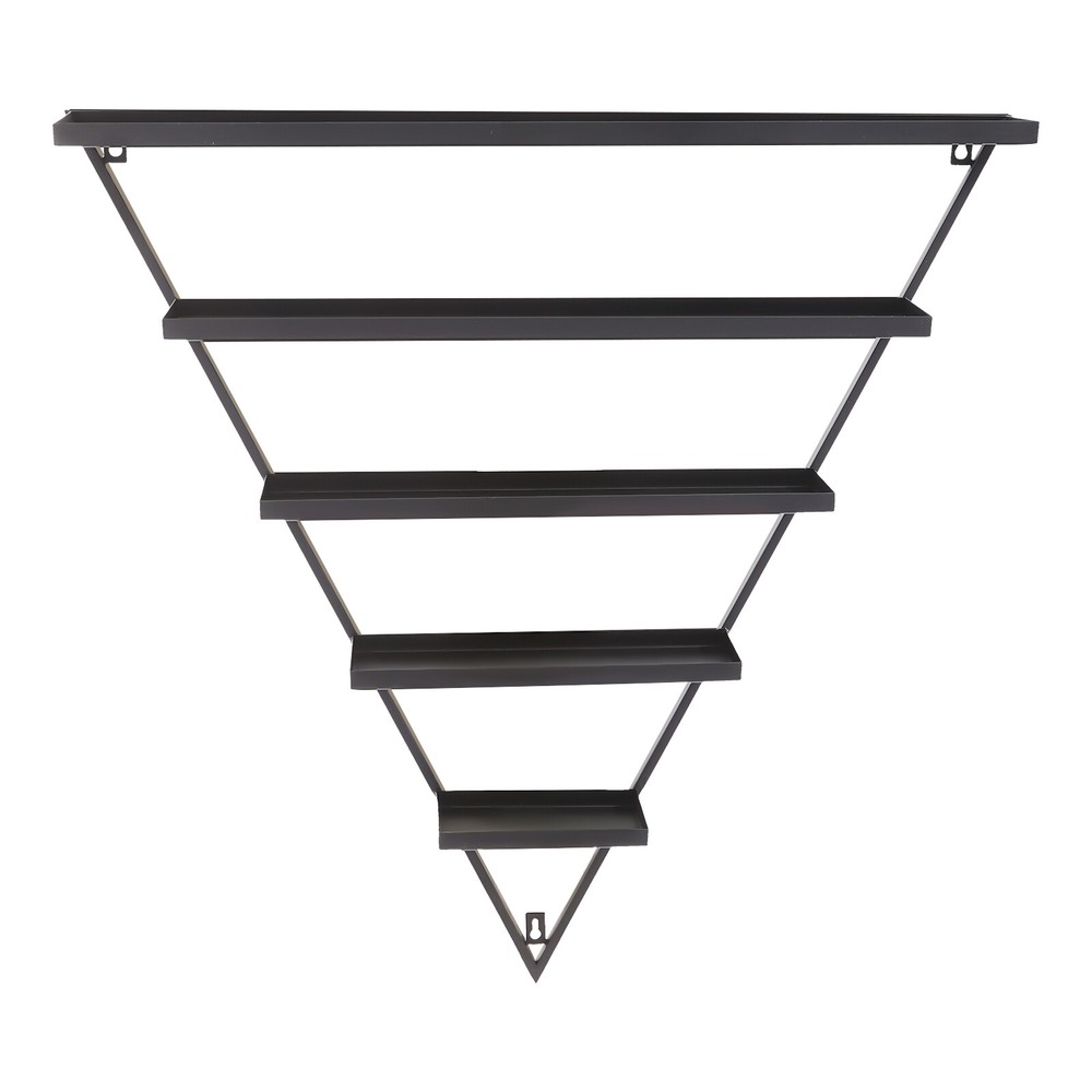 10PCS Triangular Nail Polish Racks, Wall-mounted Nail Polish Racks, 5-tier
