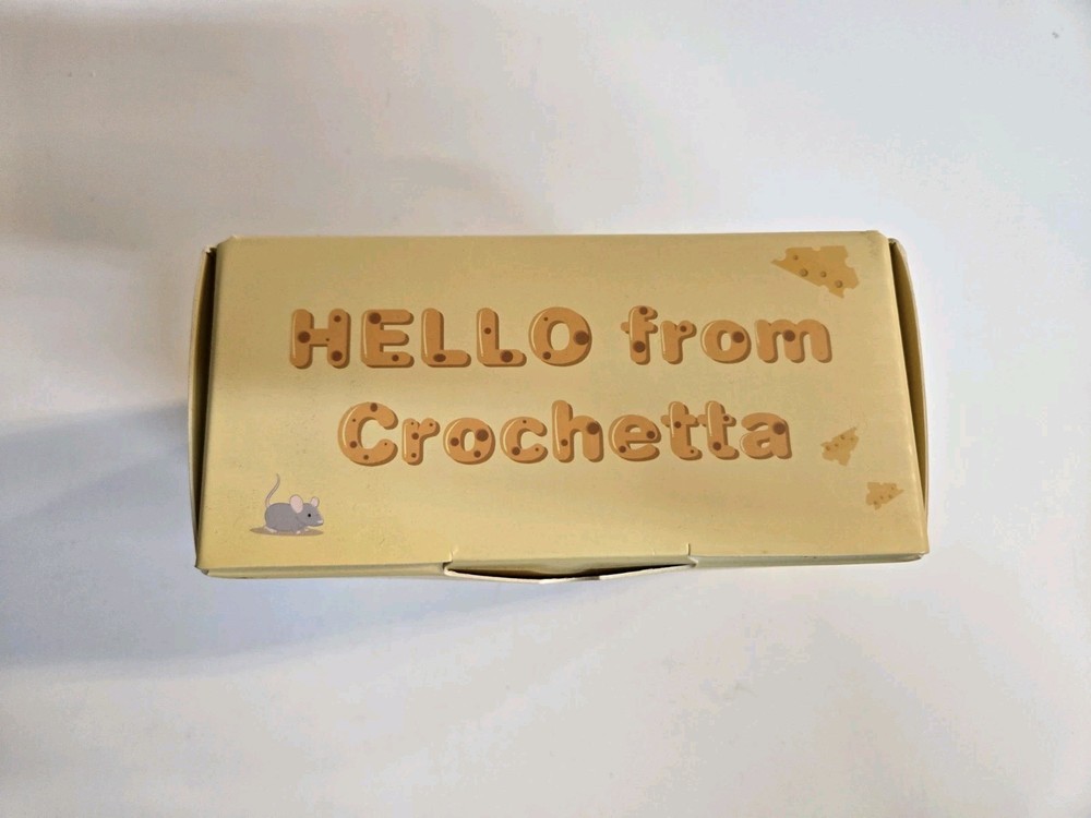 Crochetta Handicrafts Mouse And Cheese Crochet Kit