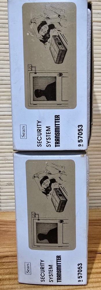 Sears Security System Transmitter's (2) NIB, Model 957053 Doors & Windows