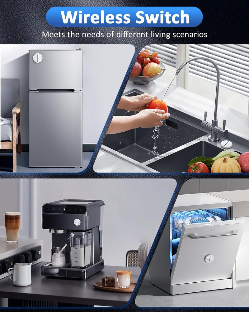 Garbage Disposal Wireless Switch Kit, Wireless Garbage Disposal Remote Control