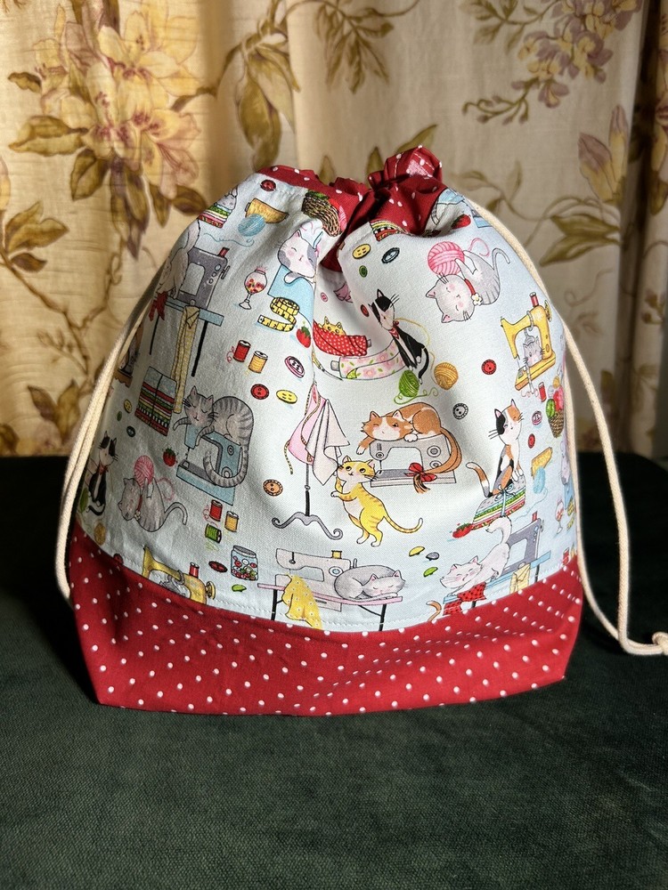 knitting crochet project bag