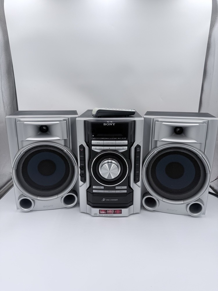 Sony MHC-EC55 | Mini HiFi Component System | 3-Disc CD Changer | AM/FM w Remote