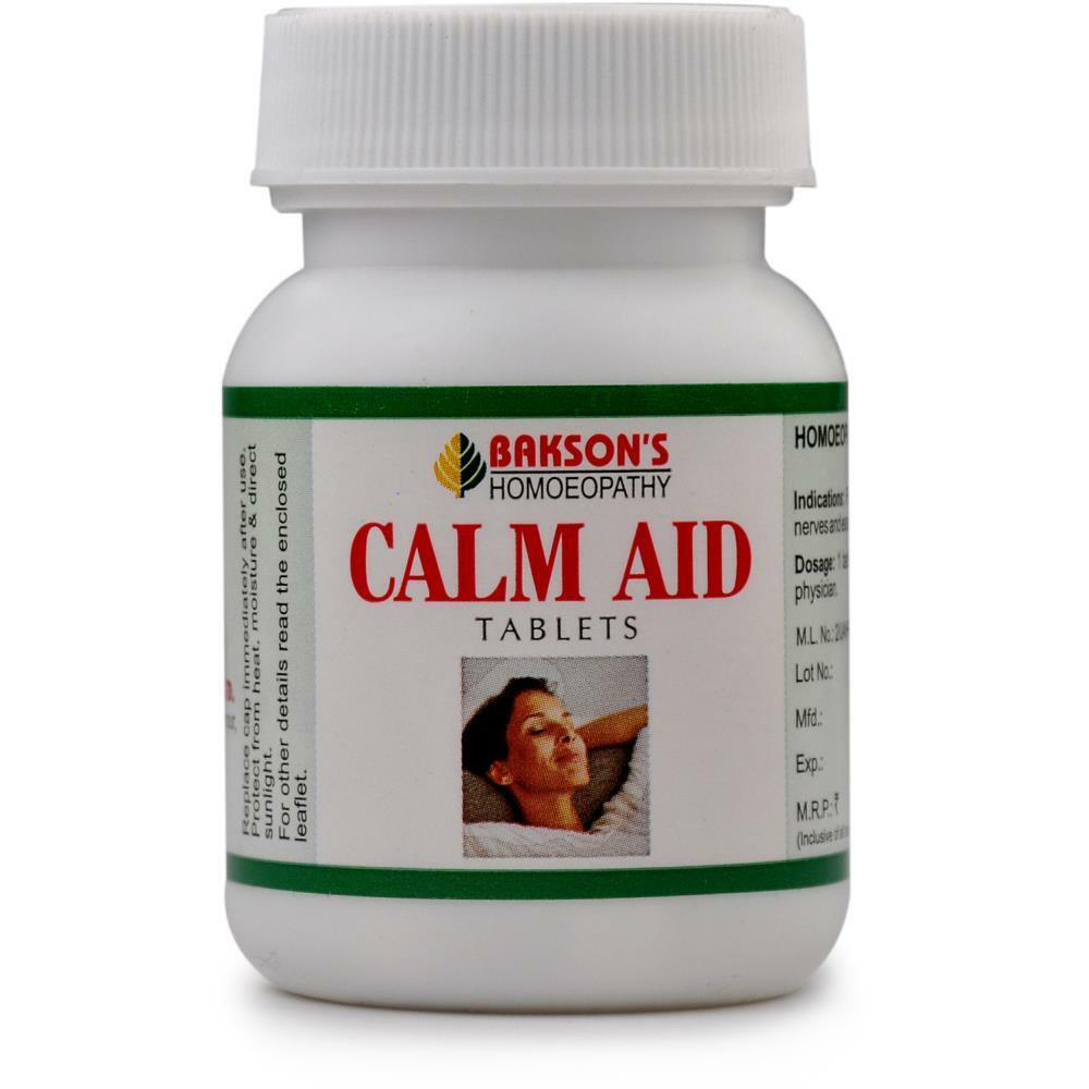 Bakson Calm Aid Tablets (75Tab)