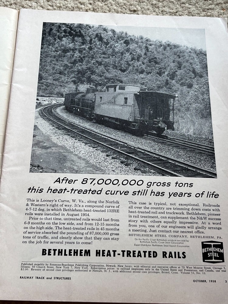 Railway Track and Structures - October 1958