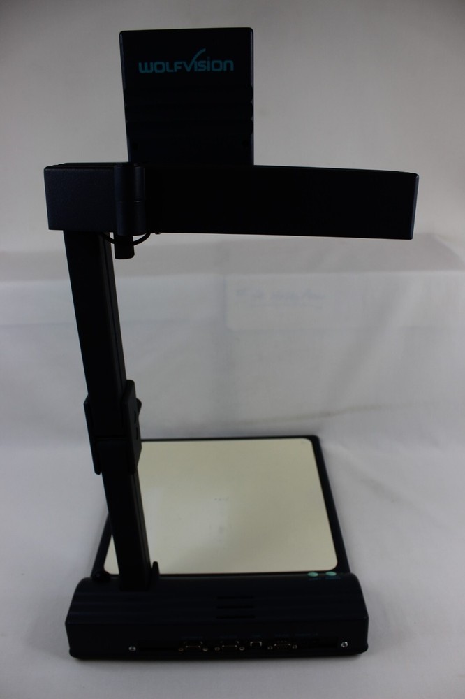 WolfVision VZ-8 Light Overhead Document Visualizer & Carrying Case No Power Cord