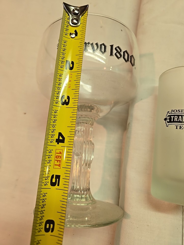 2 Different Jose Cuervo Glasses See Pics