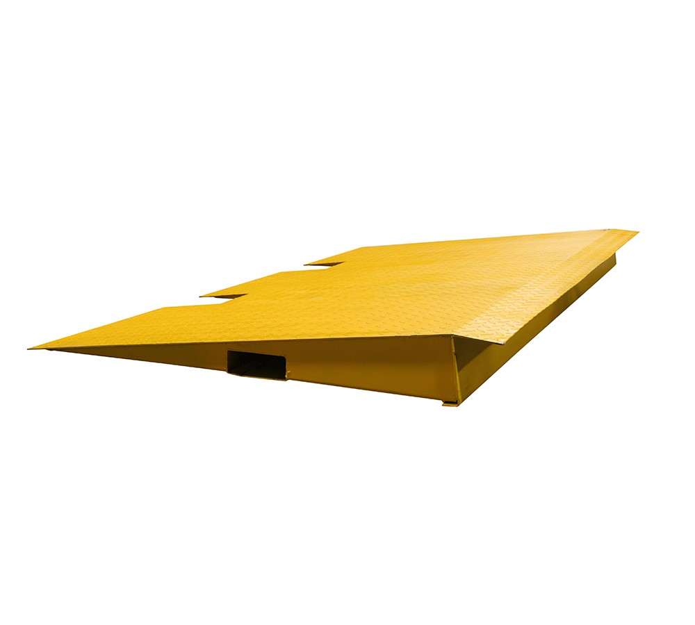 49"x86" Shipping Container Loading Ramps 14000 # Capacity Forklift Compatible