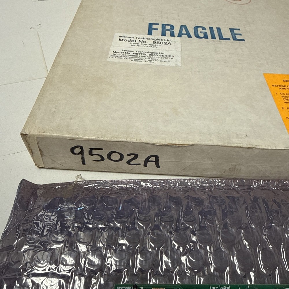 Mircom 9502A is a controller unit Mirtel 9500 Slave access control