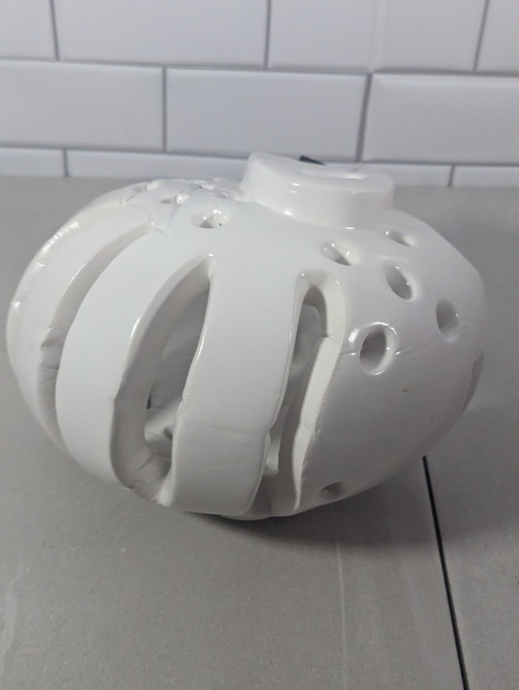 Pro Force Lightning Size Medium Sparring Headgear White