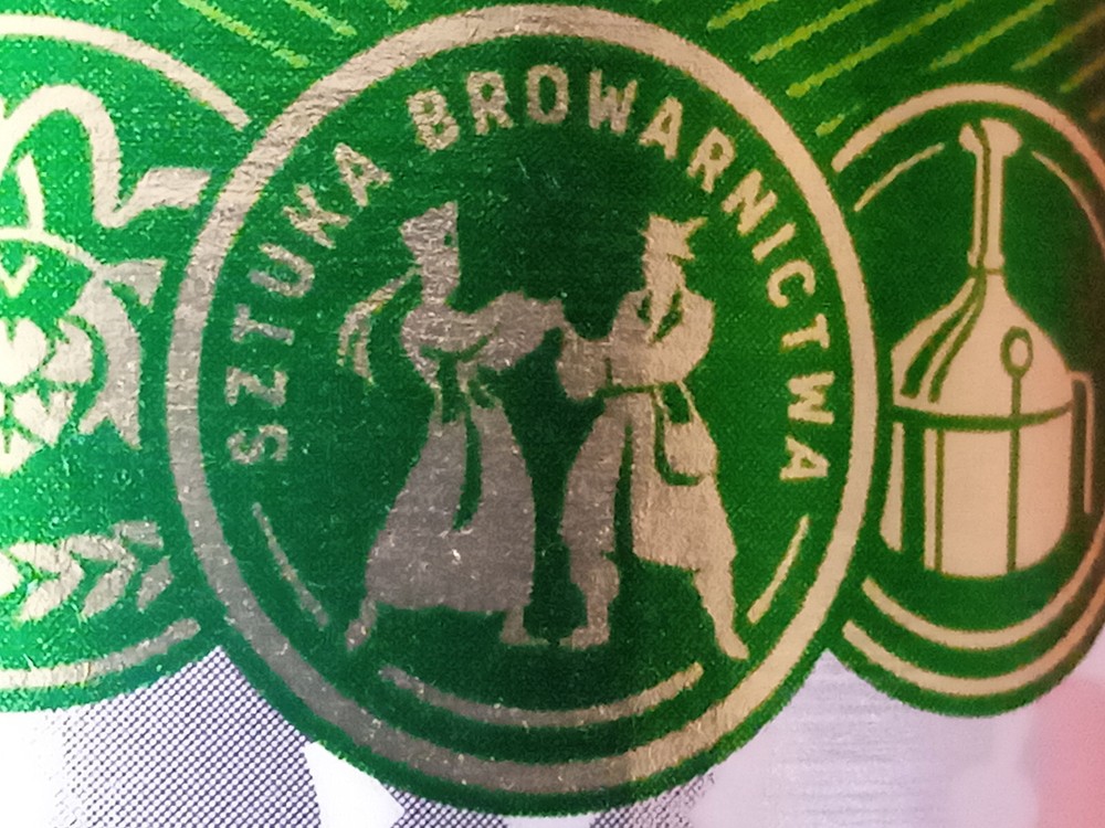 Lomza light green 12 oz with cap Poland