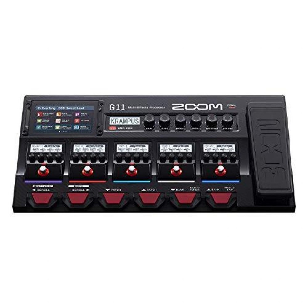 ZOOM G11 Guitar Multi-Effects Pedals Processor New