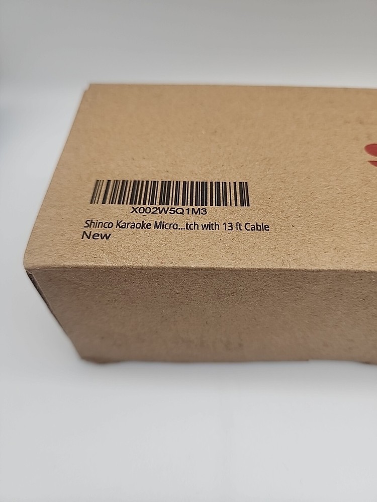 Shinco Karaoke Microphone With 13 Ft Cable