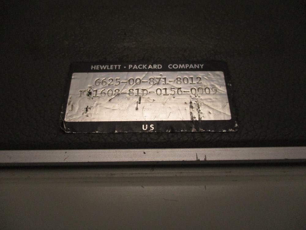 hewlett packard HP 334a audio THD distortion analyzer [5*O-8]