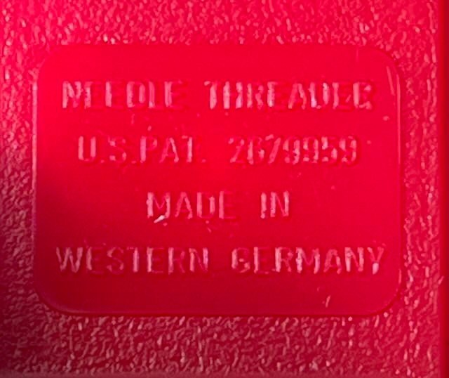 Vintage Witch Automatic Needle Threader W Germany Box Instructions Sewing