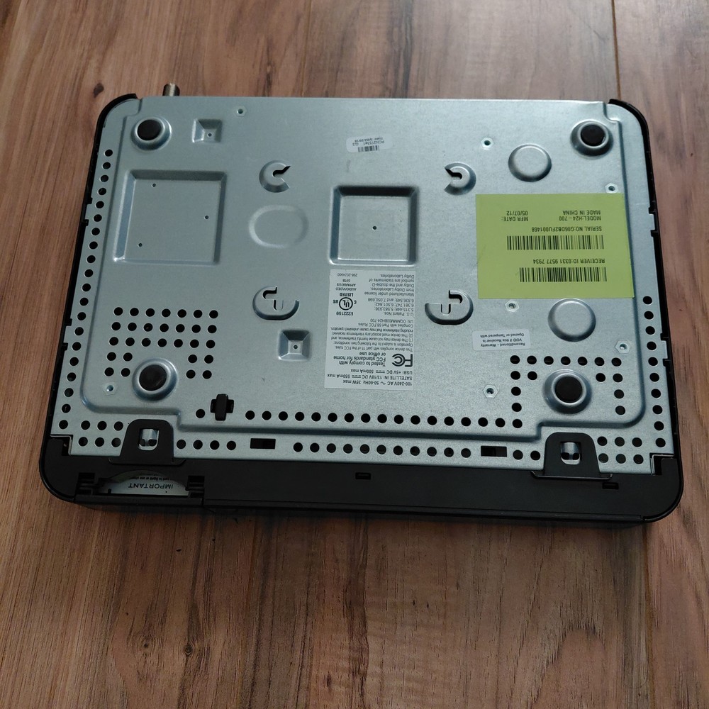 DirecTV H24-700 HD Satellite Receiver Open Box.